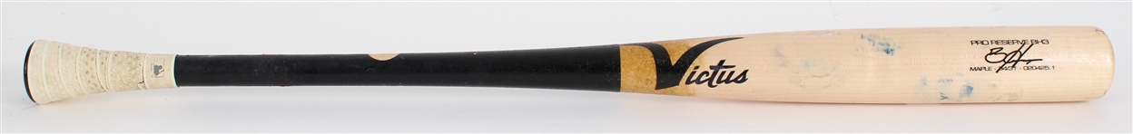 2025 Bryce Harper Philadelphia Phillies Victus Professional Model Game Used Bat (MEARS A10)