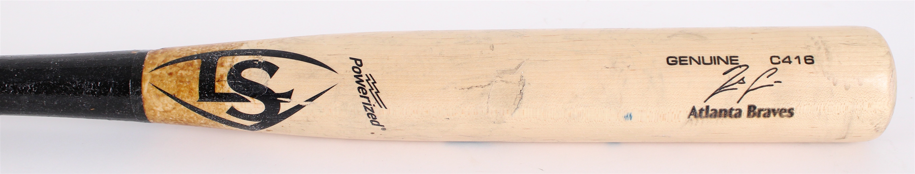 2024-25 Ronald Acuna Jr. Atlanta Braves Louisville Slugger Professional Model Game Used Bat (MEARS A9)