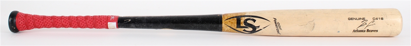 2024-25 Ronald Acuna Jr. Atlanta Braves Louisville Slugger Professional Model Game Used Bat (MEARS A9)
