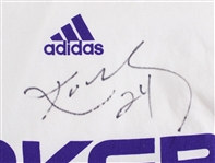 2010-11 Kobe Bryant Los Angeles Lakers Practice Shirt w/ Clubhouse Signature (MEARS LOA)