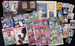 1960s-2010s Whitey Ford, Duke Snider, Yogi Berra & more Signed Photos w/ Trading Cards, Bobblehead (Lot of 325+)(JSA)