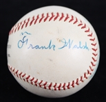1961-63 National League Umpires Multi Signed ONL Giles Baseball w/ Jocko Conlan, Ken Burkhart, Vinnie Smith & More (JSA)