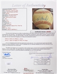 1981 Hall of Famer & Stars Multi Signed OAL Brown Baseball w/ 18 Signatures Including Lou Brock, Ernie Banks, Billy Williams & More *Full JSA Letter*