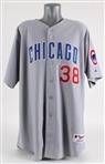 2006 Carlos Zambrano Chicago Cubs Game Worn Road Jersey (MEARS A5)