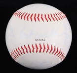 1990's Mickey Mantle New York Yankees Signed Baseball (JSA)