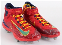 2024 Ronald Acuna Jr. Atlanta Braves Signed Nike Game Worn Cleats (MEARS LOA / JSA)