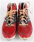 2014 Yadier Molina St. Louis Cardinals Signed New Balance Game Worn Cleats (MEARS LOA / JSA)