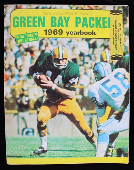 1969 Green Bay Packers 50th Anniversary Yearbook