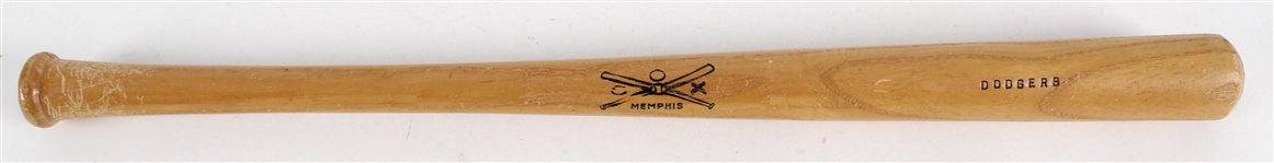 1950s-60s Memphis Dodgers 19" Mini Baseball Bat