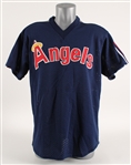 1989-92 Bert Blyleven California Angels Batting Practice Jersey (MEARS LOA)