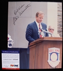 1984-89 Peter Ubberoth MLB Commissioner Autographed 8"x10" Color Photo *PSA*