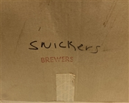 1990s Milwaukee Brewers Snickers Batting Helmets (TWO Sealed 22x16x36 Cases)
