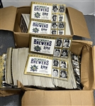 1970-94 Milwaukee Brewers 25th Anniversary Cards First & Second of 4 Sets (2 Cases) 