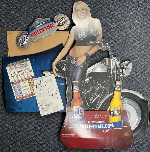 2003 Harley Davidson 100th Anniversary Display (Original 46"x37"x3" Carton)