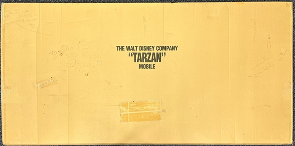 1999 Walt Disney Tarzan MIB Mobile (Original 35"x72" Carton)