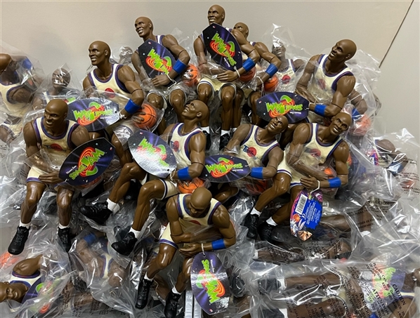 1996 Michael Jordan Space Jam Vinyl Dolls (Lot of 100+)