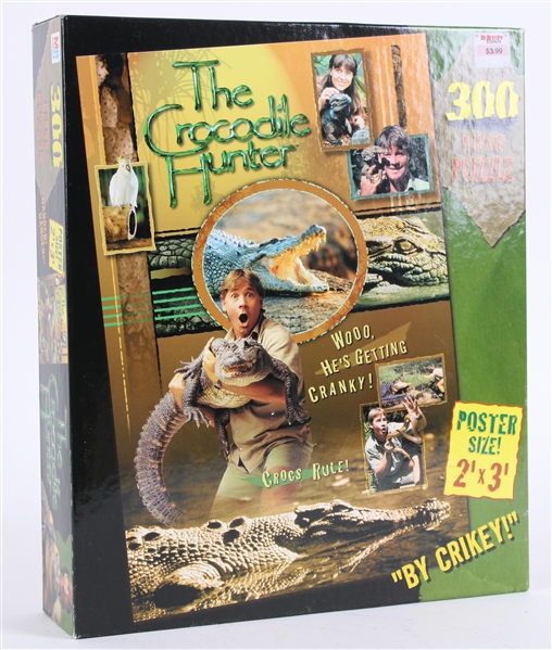 2000 Mint The Crocodile Hunter 300 Piece Factory Sealed Puzzle 