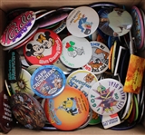 1980s-90s Pinback Button Collection (Lot of 45+)