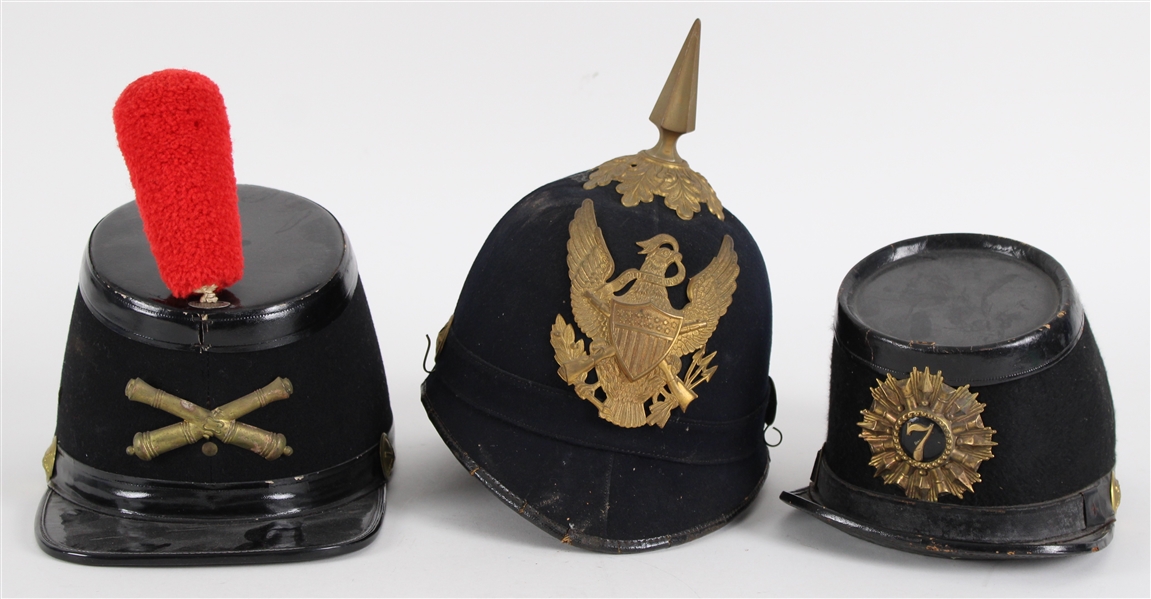 Vintage Military Hats (Lot of 3)