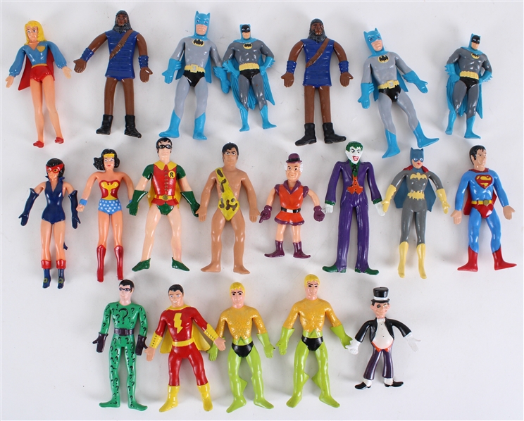 1973-74 Mego Bendies 5" Figures (Lot of 20)