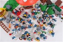 1980s Smurfs Toy Collection (Lot of 25+)