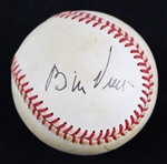 1978 Bill Veeck George Brett White Sox / Royals Dual Signed OAL MacPhail Baseball (JSA)