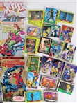 1980s-90s Bart Simpson 11 Figures, Comic Books & Trading Cards (Lot of 50+)