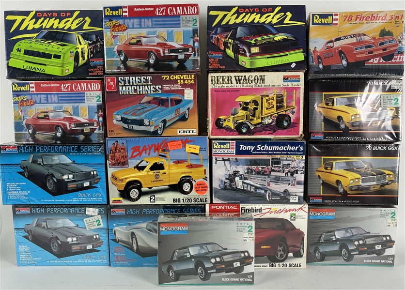 1967-2001 Model Car Collection (Lot of 17)