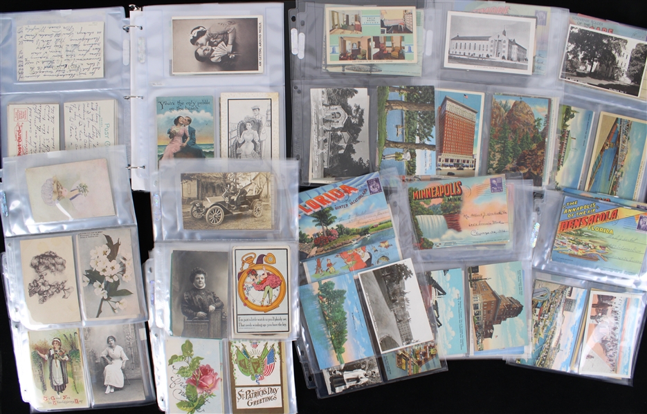 1910s-50s Massive Postcard Collection (Lot of 300+)