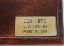 1981 Pete Rose Cincinnati Reds 3631 Hits 5.5 Statue 