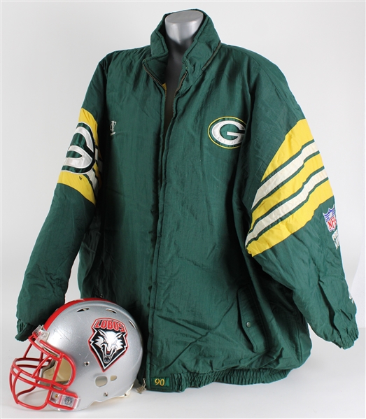 1980s-2010s Mark Brunell Washington Huskies Jacket, Stabler/Ditka Signed Football & more (Lot of 7)