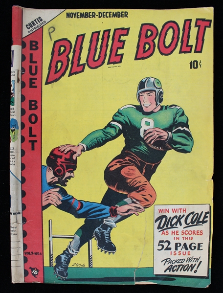 1948 Blue Bolt Vol 9 No 6 Comic The Premium Group of Comics 