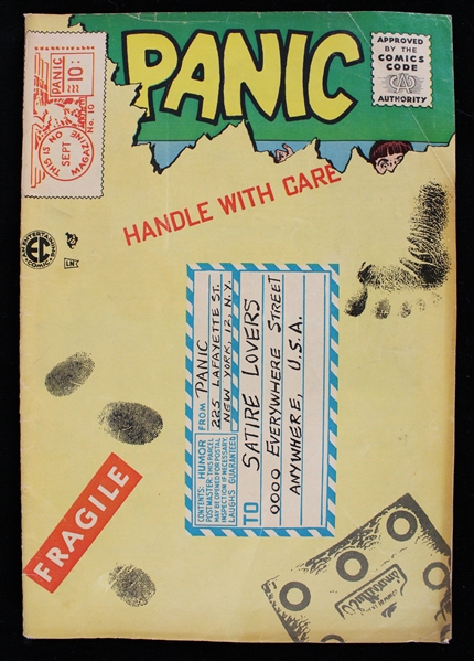 1955 Panic Vol 1 No 10 Comic Tiny Tot Comics Inc