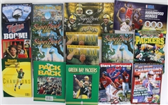 1990s-2010s Green Bay Packers Programs, Magazines, Figures & more (Lot of 48)