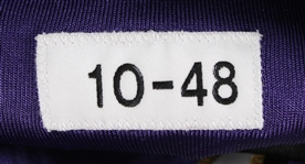2010 Eric Vanden Heuvel Baltimore Ravens Road Jersey (MEARS LOA)