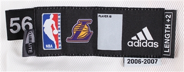 2006-07 Kobe Bryant Los Angeles Lakers Alternate Jersey (MEARS A5)