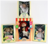 1984-86 Cabbage Patch Kids Dolls - Lot of 8 in Original Boxes w/ Paperwork Including Young Astronaut, Circus Kids, Preemie & More