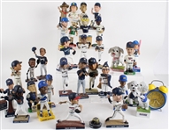 2000's-20's Milwaukee Brewers Bobbleheads & Stadium Giveaways - Lot of 100+ w/ Multiple Bob Uecker, Hank Aaron, Robin Yount, Paul Molitor & More