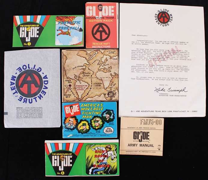 1960s-70s G.I. Joe Mini Comics, Manual & more (Lot of 8)