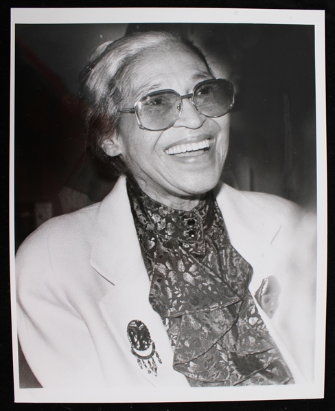 1991 Rosa Parks Receiving Lewis & Evelyn Smith Amendment Award 8"x10" Press Photo 