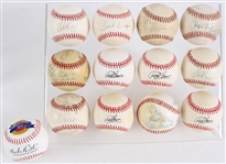 1980s-90s Oscar Robertson Signed 18x24 Foam Core, Signed Baseballs & more (Lot of 30+)