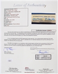 1983-86 Hank Aaron Sadaharu Oh International Home Run Kings Dual Signed Rawlings Adirondack Bat *Full JSA Letter*