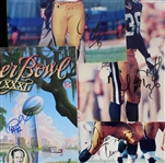1970's-90's Green Bay Packers Signed Items - Lot of 6 w/ Bart Starr Football, Paul Hornung Football, Desmond Howard SBXXXI Program & More (JSA)