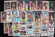 1969-91 Basketball Trading Card Collection - Lot of 300 w/ Near Complete Set of 1976 Topps & More