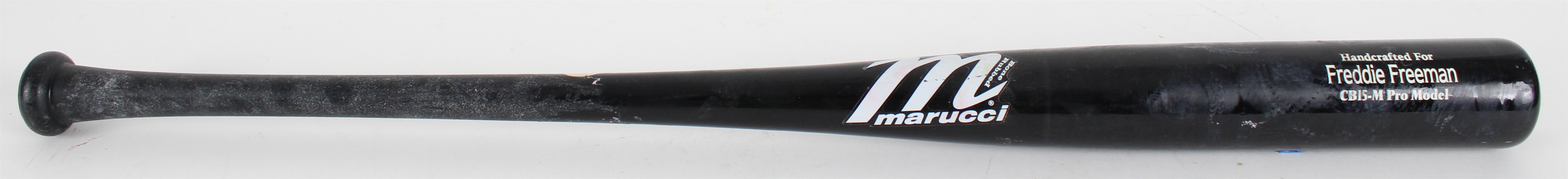 2018-21 Freddie Freeman Atlanta Braves Marucci Professional Model Game Used Bat (MEARS A8)