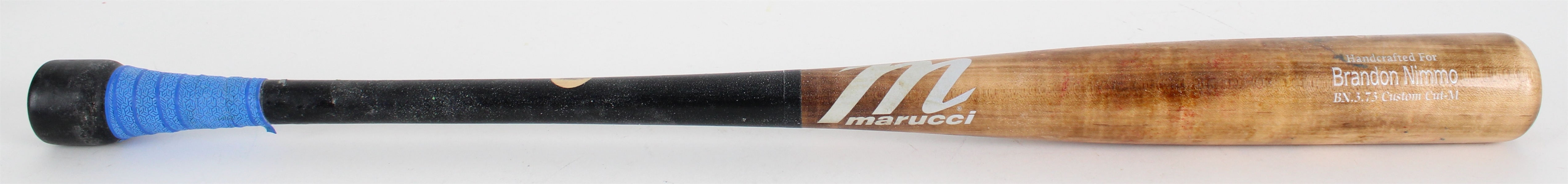 2022 Brandon Nimmo New York Mets Marucci Professional Model Game Used Bat (MEARS A10)
