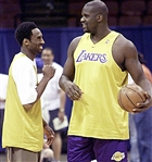 1998-2000 Los Angeles Lakers Reversible Practice Jersey Attributed to Shaquille O'Neal (MEARS LOA)
