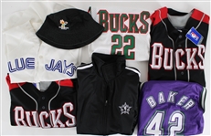 2000s Milwaukee Bucks Sweater, Retail Jerseys & more (Lot of 12)