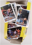 1990 Wrestle Mania Trading Cards Opened Case 