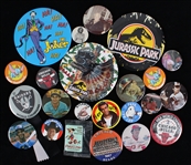 1980s-90s Pinback Button Collection (Lot of 22)